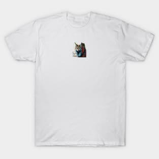 Love self worth mantra lynx artistic design T-Shirt